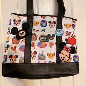 Disney Boutique Emoji Print Tote Bag